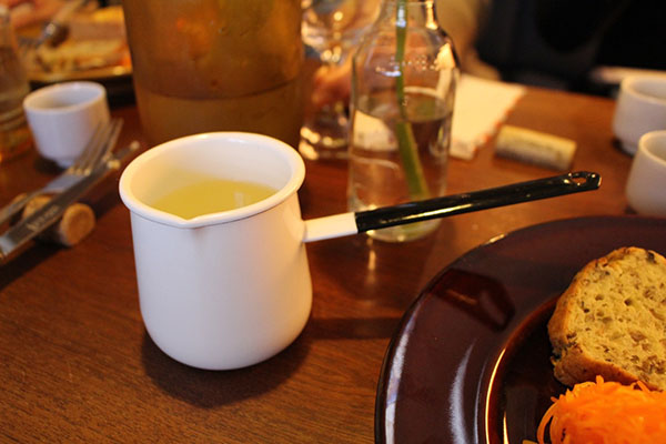 不老泉燗酒 フランス惣菜と日本酒