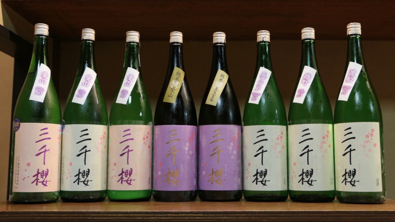 三千櫻 6種 日本酒テイスティングノート